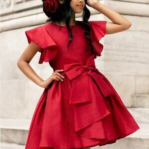 Joyfolie Camryn Dress in Red 14y NWT